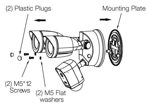 SATCO 65 900 Smart LED Security Floodlight and Camera - STEP 1