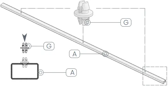 AZEMBLA Belmont Vinyl White Arbor-FIG8