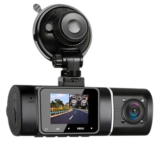 Abask J05 Front Inside 1080P Dual Dash Cam - Cover