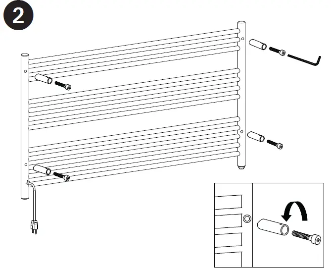 ancona AN5550WF01 Towel Warmer 11