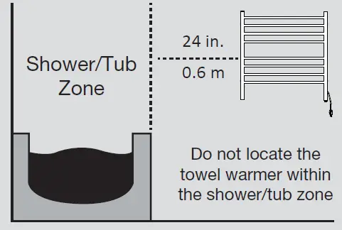 ancona AN5550WF01 Towel Warmer 2