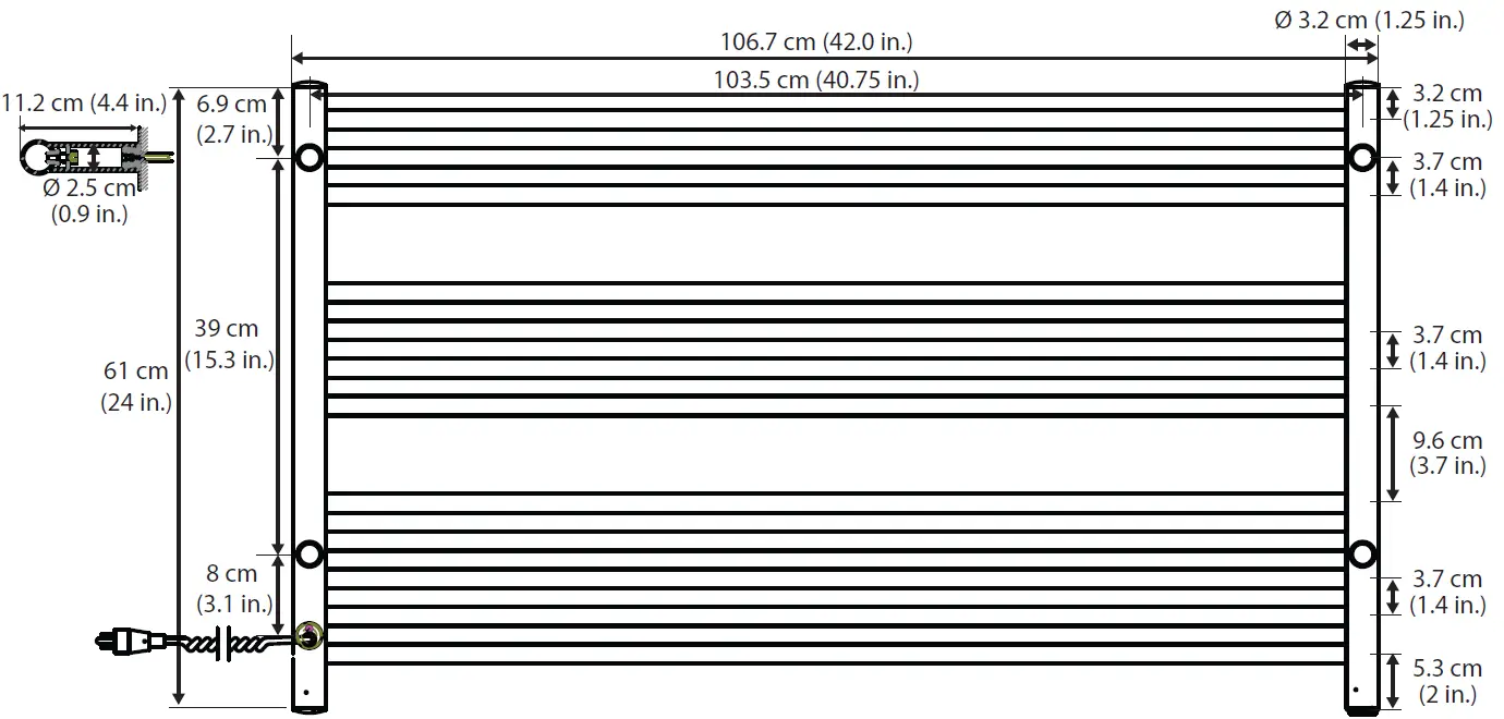 ancona AN5550WF01 Towel Warmer 3