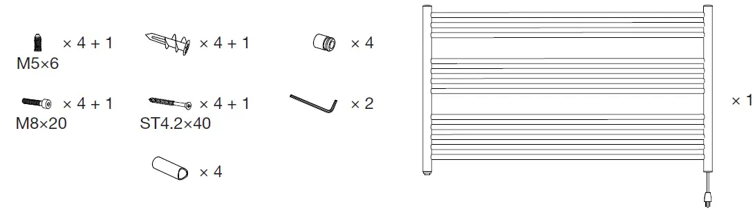 ancona AN5550WF01 Towel Warmer 4