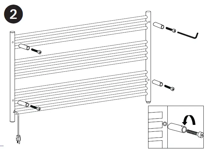 ancona AN5550WF01 Towel Warmer 6