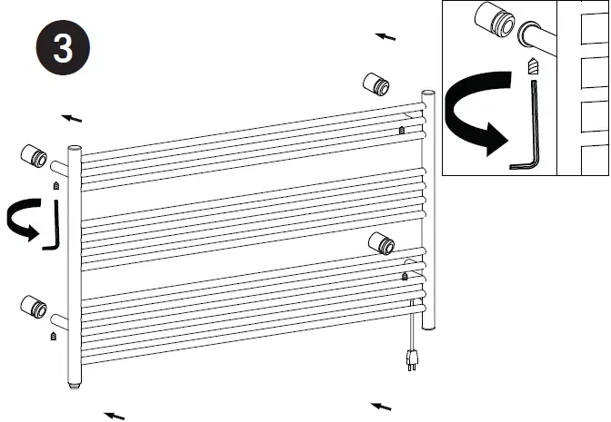 ancona AN5550WF01 Towel Warmer 7