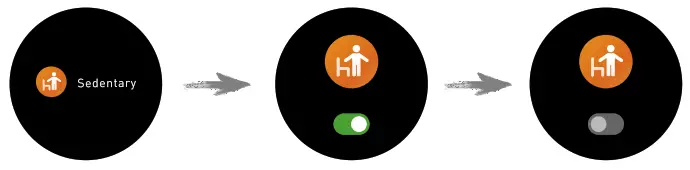 RADLEY S07 Smartwatch - SEDENTARY REMINDER