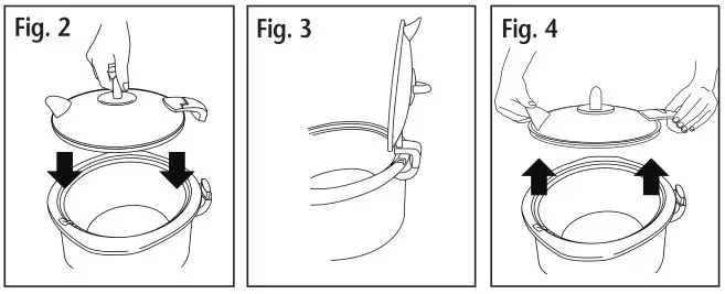 Crock Port THE ORIGINAL SLOW COOKER Classic - Fig. 2,3,4