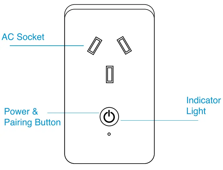 LASER LSH-PLGPM-001 Smart Wi-Fi Plug - Figure 1