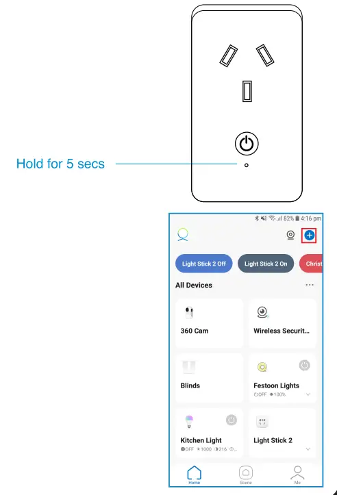 LASER LSH-PLGPM-001 Smart Wi-Fi Plug - Figure 4