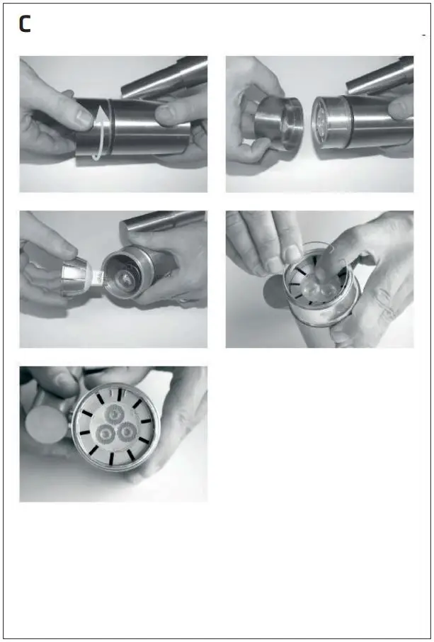 LiGHTPRO 116S Nova 5 Garden Spotlight User Manual - Fig C