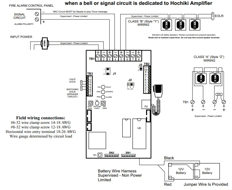 HOCHIKI FNV 100 Voice Evacuation Interface System - Fig 2
