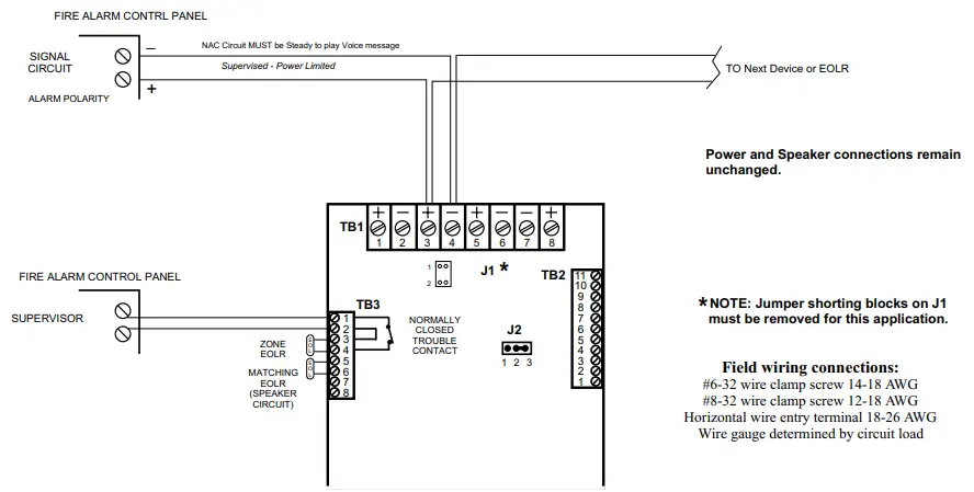 HOCHIKI FNV 100 Voice Evacuation Interface System - Fig 4