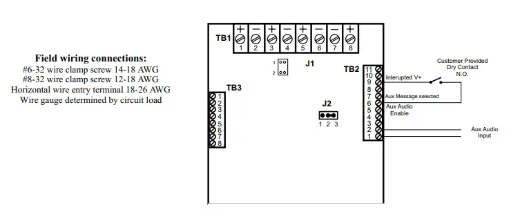 HOCHIKI FNV 100 Voice Evacuation Interface System - Fig 7