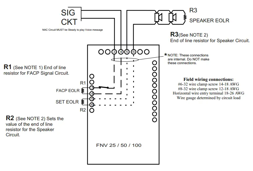 HOCHIKI FNV 100 Voice Evacuation Interface System - Fig 9