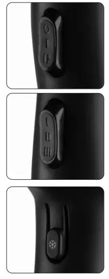 arzum AR 5098 Professional Hair Dryer - SETTING