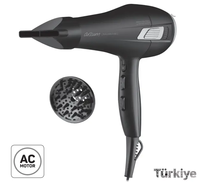 arzum AR 5098 Professional Hair Dryer