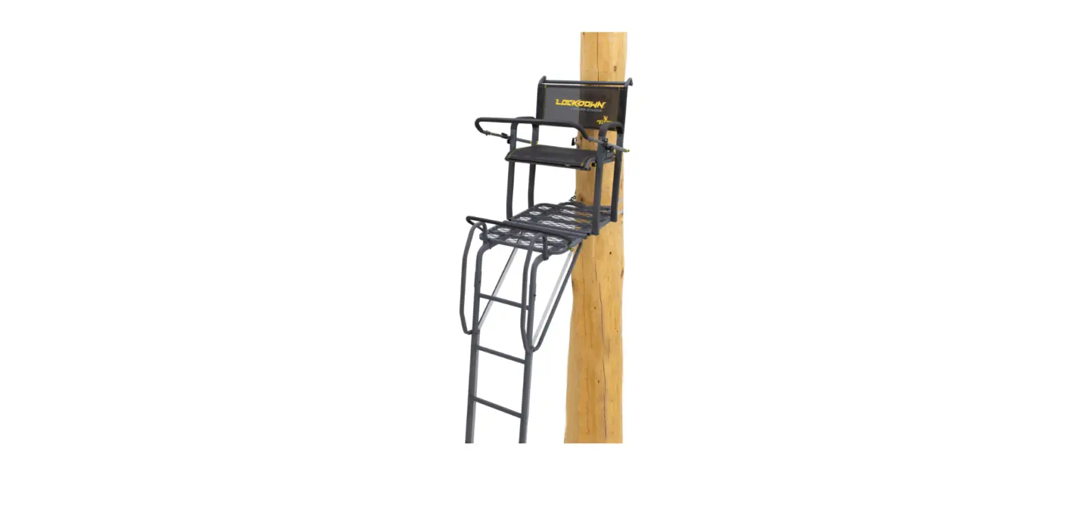 Rivers Edge Treestands Ld201 Lockdown Wide Ladder Stand User Manual