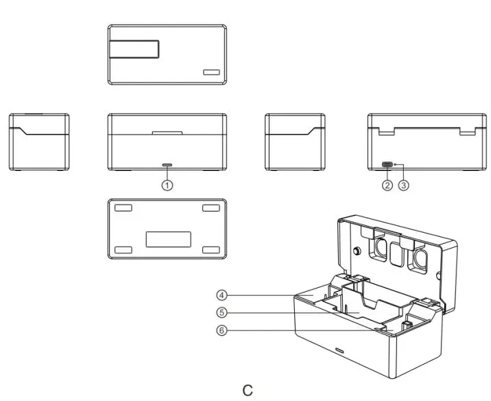 HOLLYLAND LARK 150 2-Person Compact Digital Wireless Microphone System User Manual - CHARGING CASE