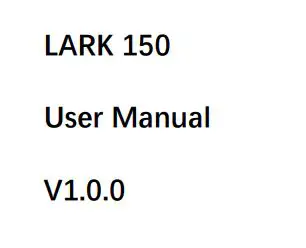 HOLLYLAND LARK 150 2-Person Compact Digital Wireless Microphone System User Manual