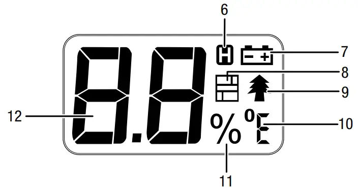 TROTEC BM18 Moisture Measuring Device - TROTEC BM18 Moisture Measuring Device