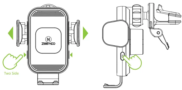 ZeeHoo 37771988 Fast Wireless Car Charging - 5
