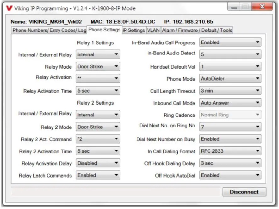 VIKING K-1900-8-IP Series VoIP Phone User Manual - Daylight Savings