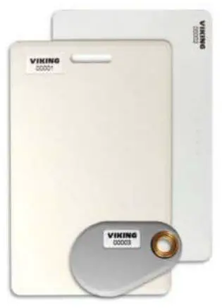 VIKING K-1900-8-IP Series VoIP Phone User Manual - Proximity Card Reader 3