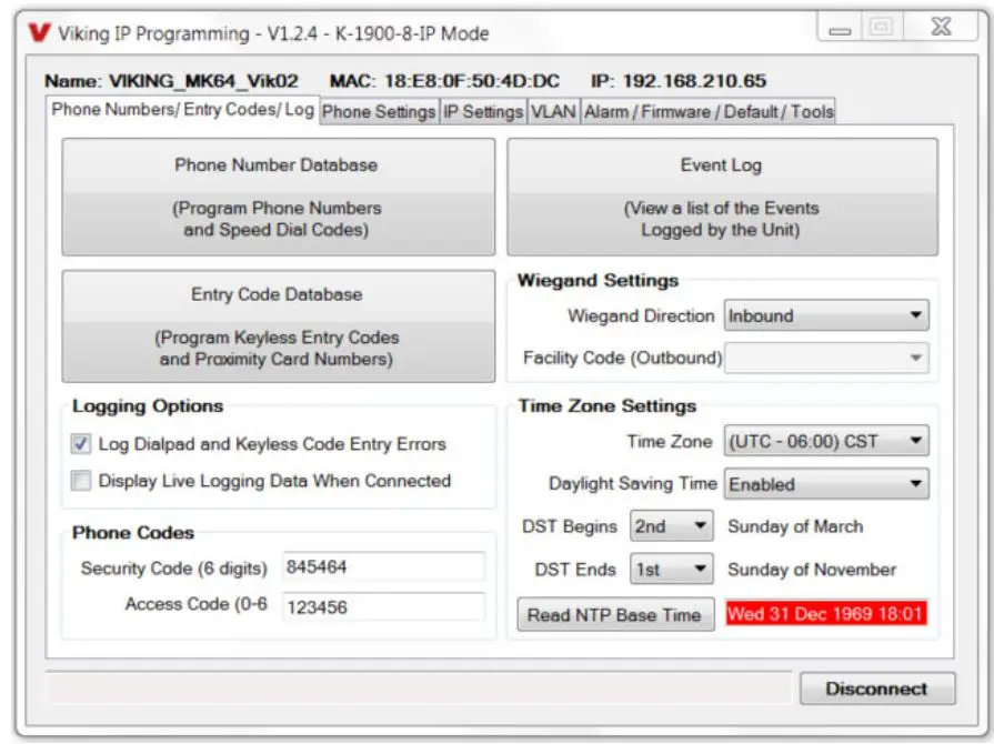 VIKING K-1900-8-IP Series VoIP Phone User Manual - Register Fails