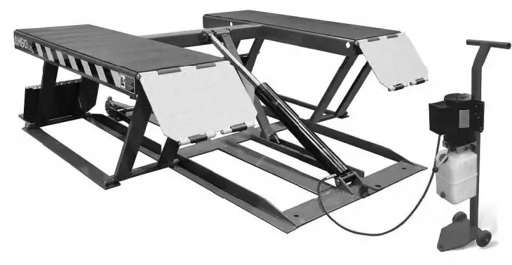 AMGO Portable Low-rised Scissors Lift LR06