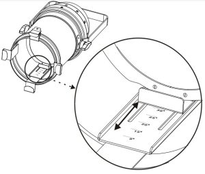 ADJ PAR Z100 3K White LED Stage Par Can - Beam Angle