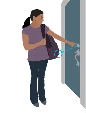 Download the app and set up your smartphone C