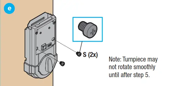 Properly route cables and install interior assembly. E