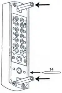 LOCKEY 2230 Front Only Digital Lock-Step 4