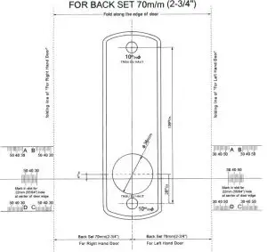 LOCKEY 2230 Front Only Digital Lock-diyagrm 2
