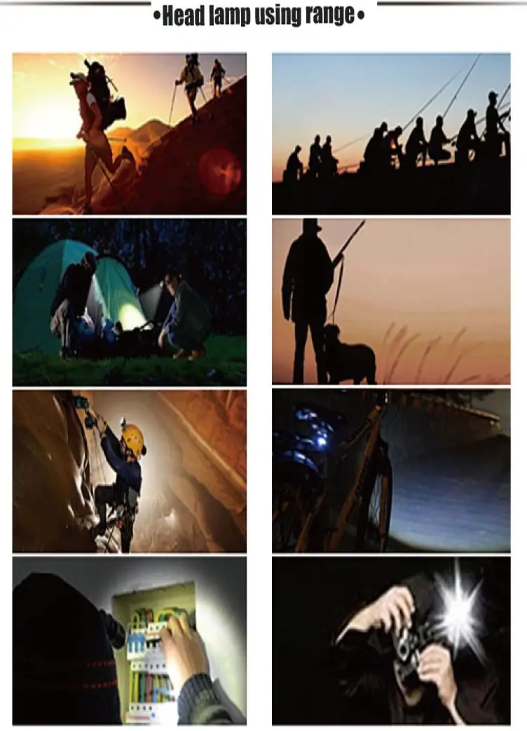 OEUUDD QIUGO Headlamp Upgrade 8000 High