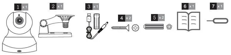 TENVIS TH661 WiFi HD P2P Pan IP Camera fig1