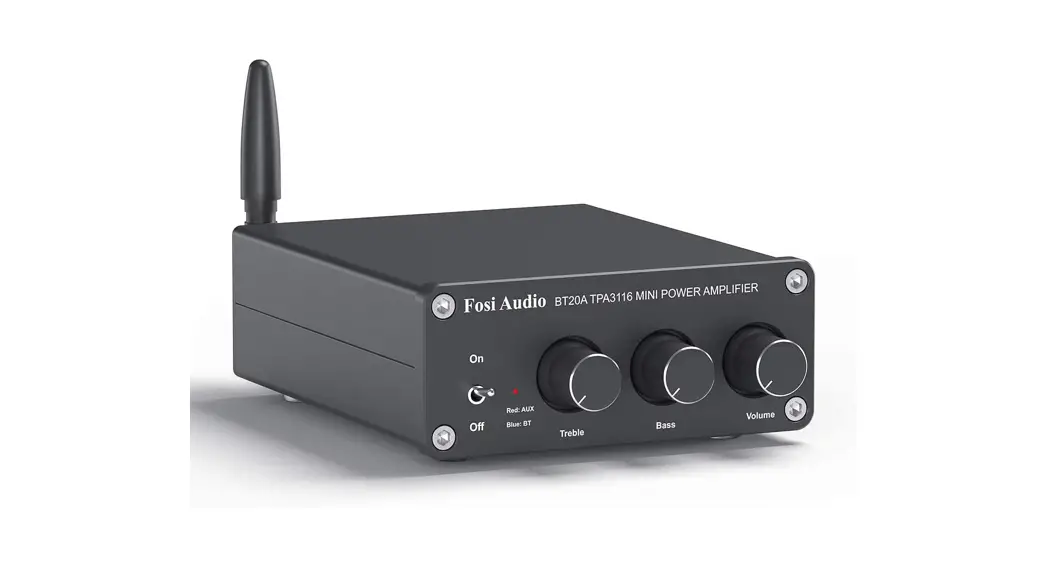 Fosi Audio Bt10a Bluetooth 5.0 Stereo Audio Amplifier User Manual