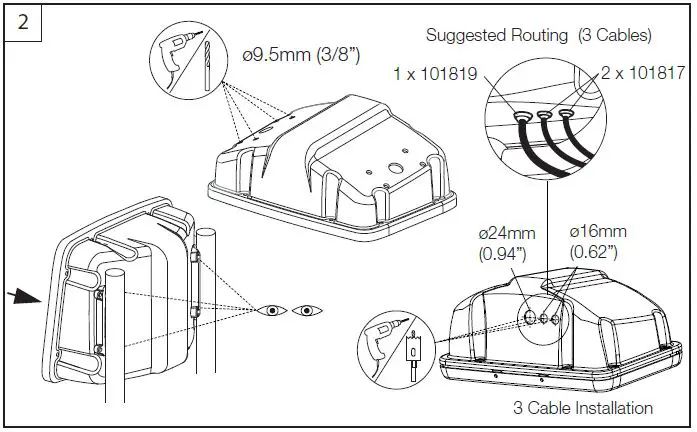 SCANSTRUT Flex Mount Pod FM-1 & FM-2 fig5