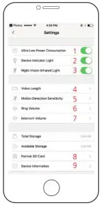 EKEN V5 Video Doorbell -Video Doorbellh