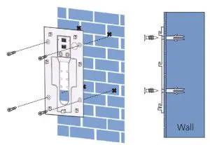 EKEN V5 Video Doorbell - set