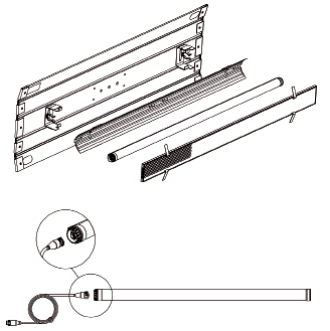 KINO FLO CFX F10 FreeStyle Mini LED and T41 T21 LED - Reflector