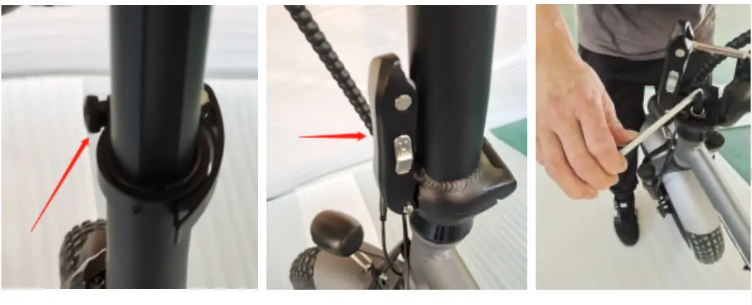 FORTIS FS20FATEBKB 20 Inch Fat Type Foldable Electric Bike-13