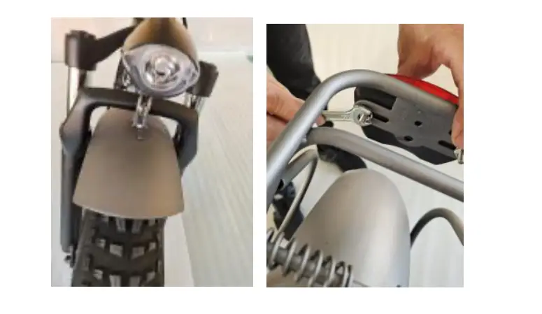 FORTIS FS20FATEBKB 20 Inch Fat Type Foldable Electric Bike-14