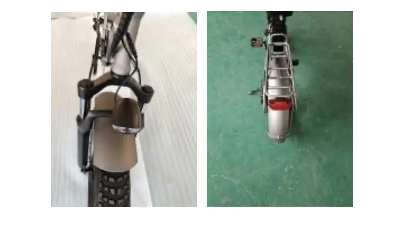 FORTIS FS20FATEBKB 20 Inch Fat Type Foldable Electric Bike-15