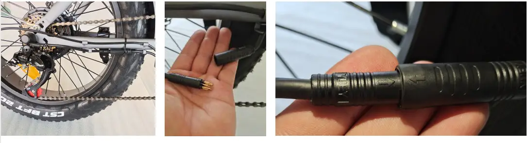 FORTIS FS20FATEBKB 20 Inch Fat Type Foldable Electric Bike-19