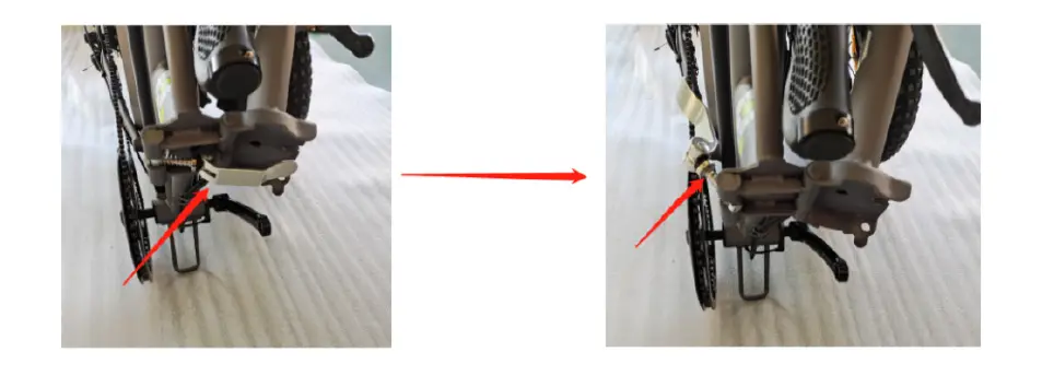 FORTIS FS20FATEBKB 20 Inch Fat Type Foldable Electric Bike-2