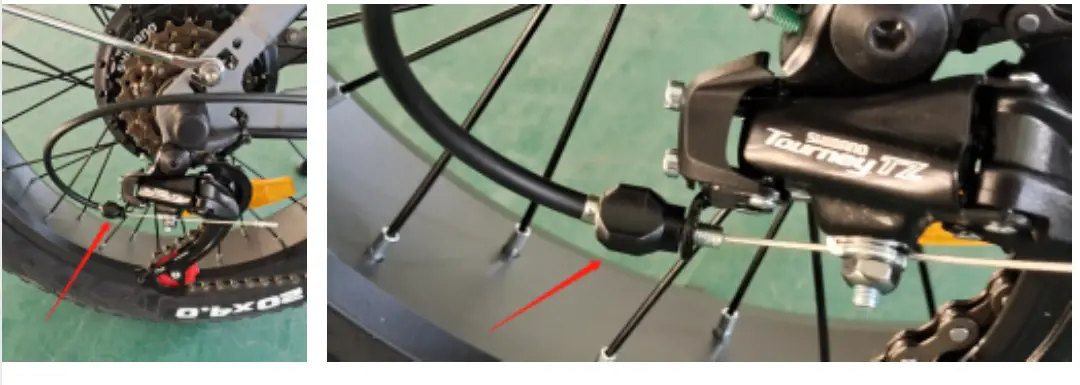 FORTIS FS20FATEBKB 20 Inch Fat Type Foldable Electric Bike-22