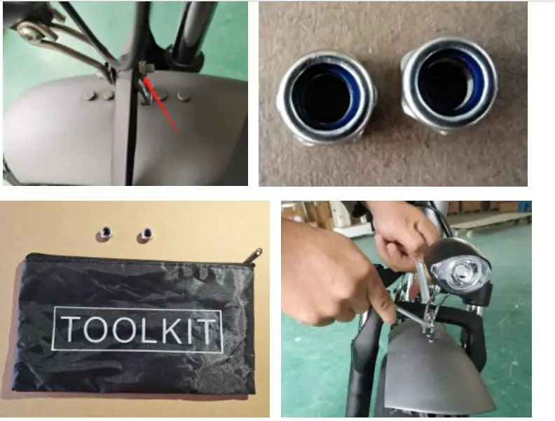 FORTIS FS20FATEBKB 20 Inch Fat Type Foldable Electric Bike-23