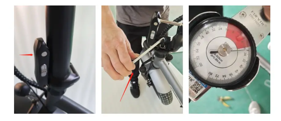 FORTIS FS20FATEBKB 20 Inch Fat Type Foldable Electric Bike-6