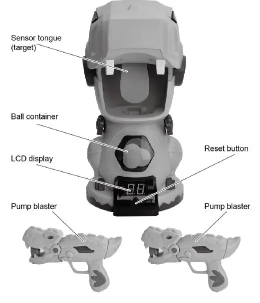 Kmart 43113460 Hungry Dino Set fig 1